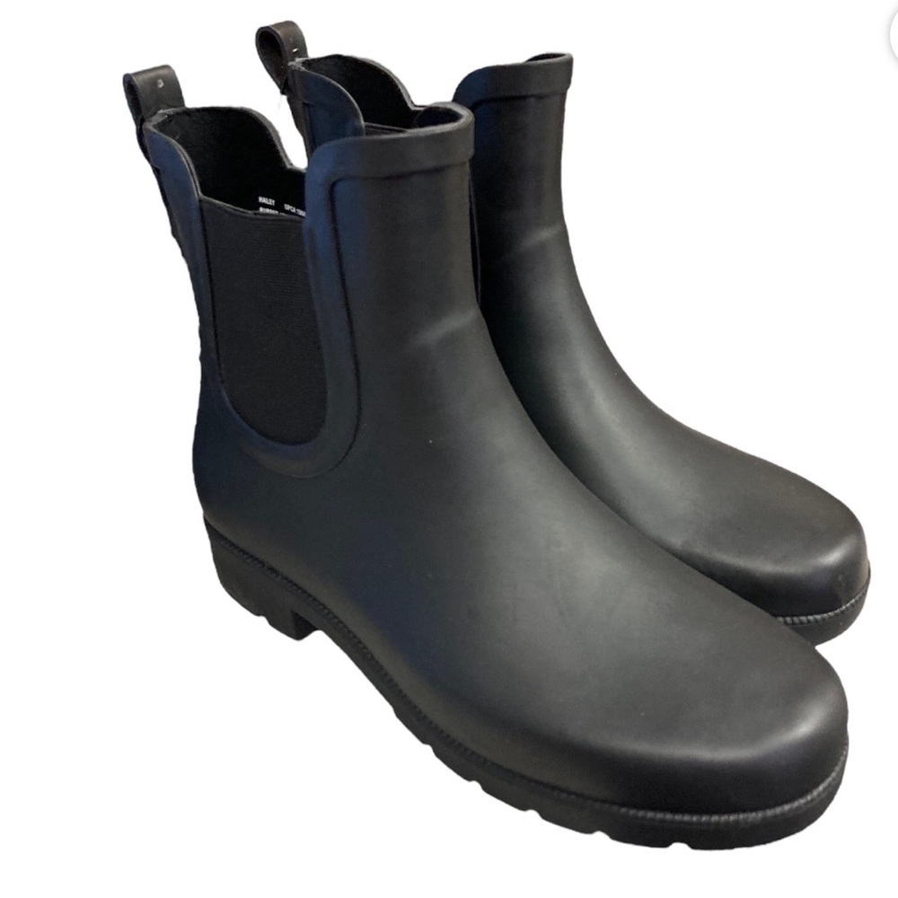 Eddie Bauer Women's Black Hailey Weather Resistant/Waterproof Boots Size 6